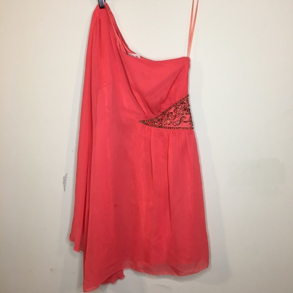 Free People Sz 2 One Shoulder Dress